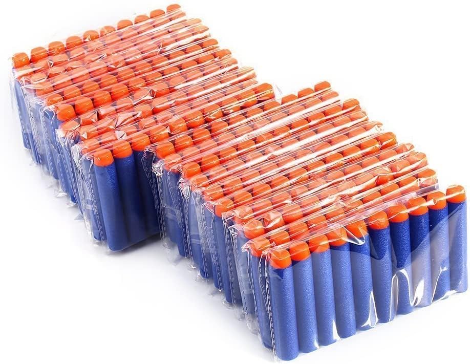Nerf N-Strike Blaster Dart Bullets - Compatible with All Elite 2.0 Series - 100 Blue Darts