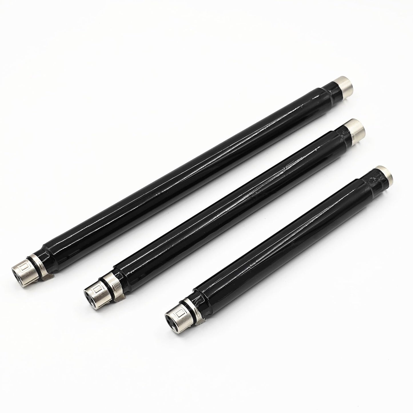 30 cm Electric Reciprocating Tools Vac-U-Lock Personal Vacuum Machine Accessory Adapter 3 XLR Extension Rod SIX Mechin Extension Tube (30cm Steel)