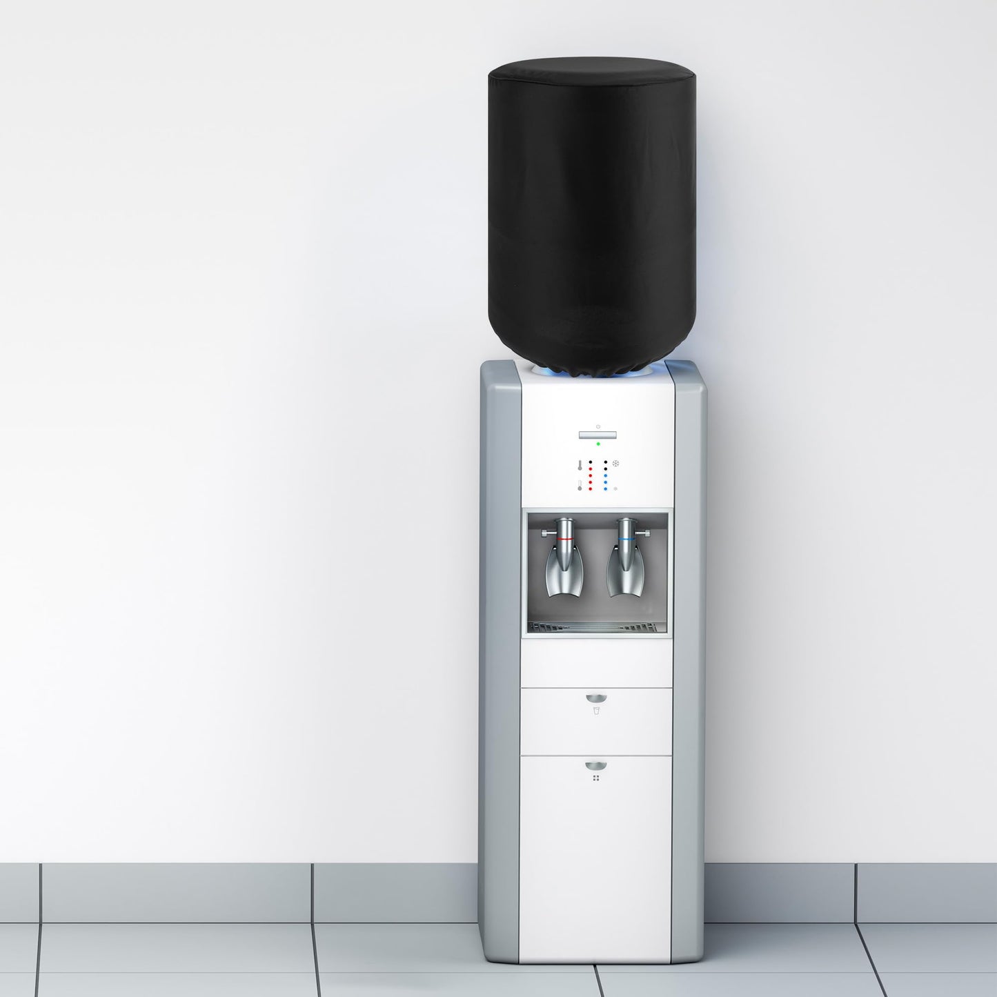 Kingshion Water Dispenser Barrel Cover for 5 Gallon Water Bottlem, Durable Fabric Water Cooler Covers, Elastic Fabric Bucket Decor Protector Cover, Reusable Furniture Standard Cover Protector For Home