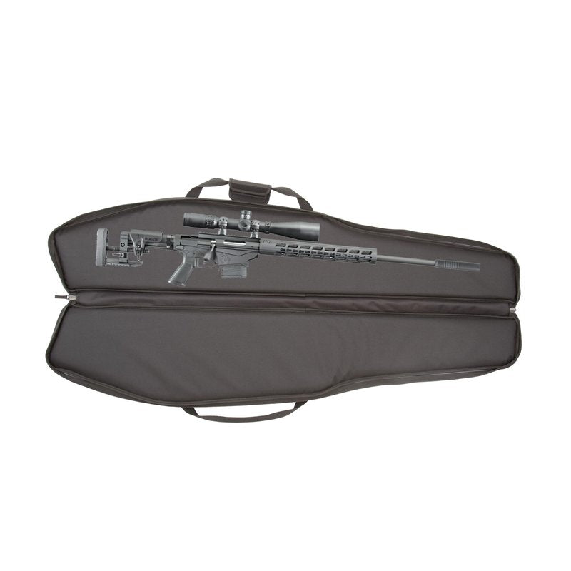 Allen Velocity Tactical Scoped Rifle Case with Padded Suppressor Pocket, Black, 55"