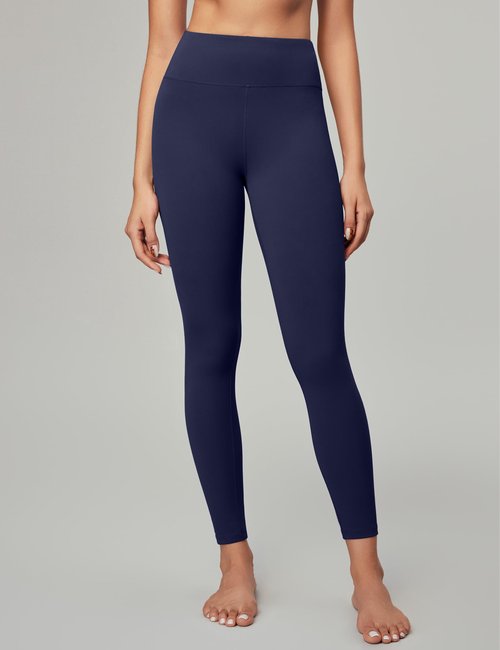 IUGA High Waisted Leggings for Women Running Workout Leggings with Inner Pocket Yoga Pants for Women Darkblue