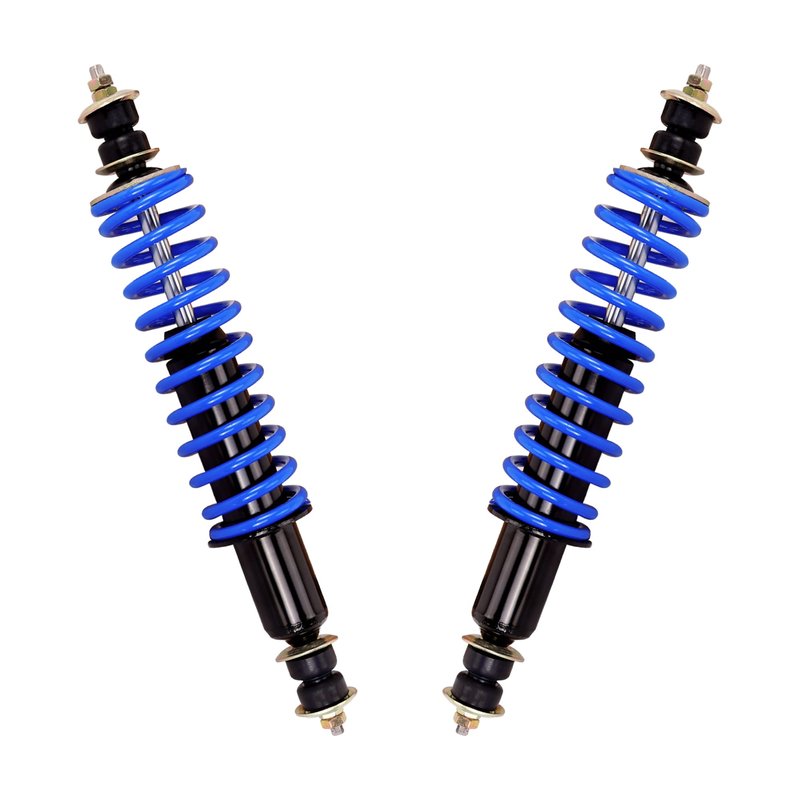10L0L Golf Cart Front Rear Shock Absorber Set Coil Over Heavy Duty Shock Absorber Bolt Fits EZGO Medalist/TXT 1994+ Newer Gas or Electric, Replaces Part 70928-G01 76418-G01 (2 Pack)