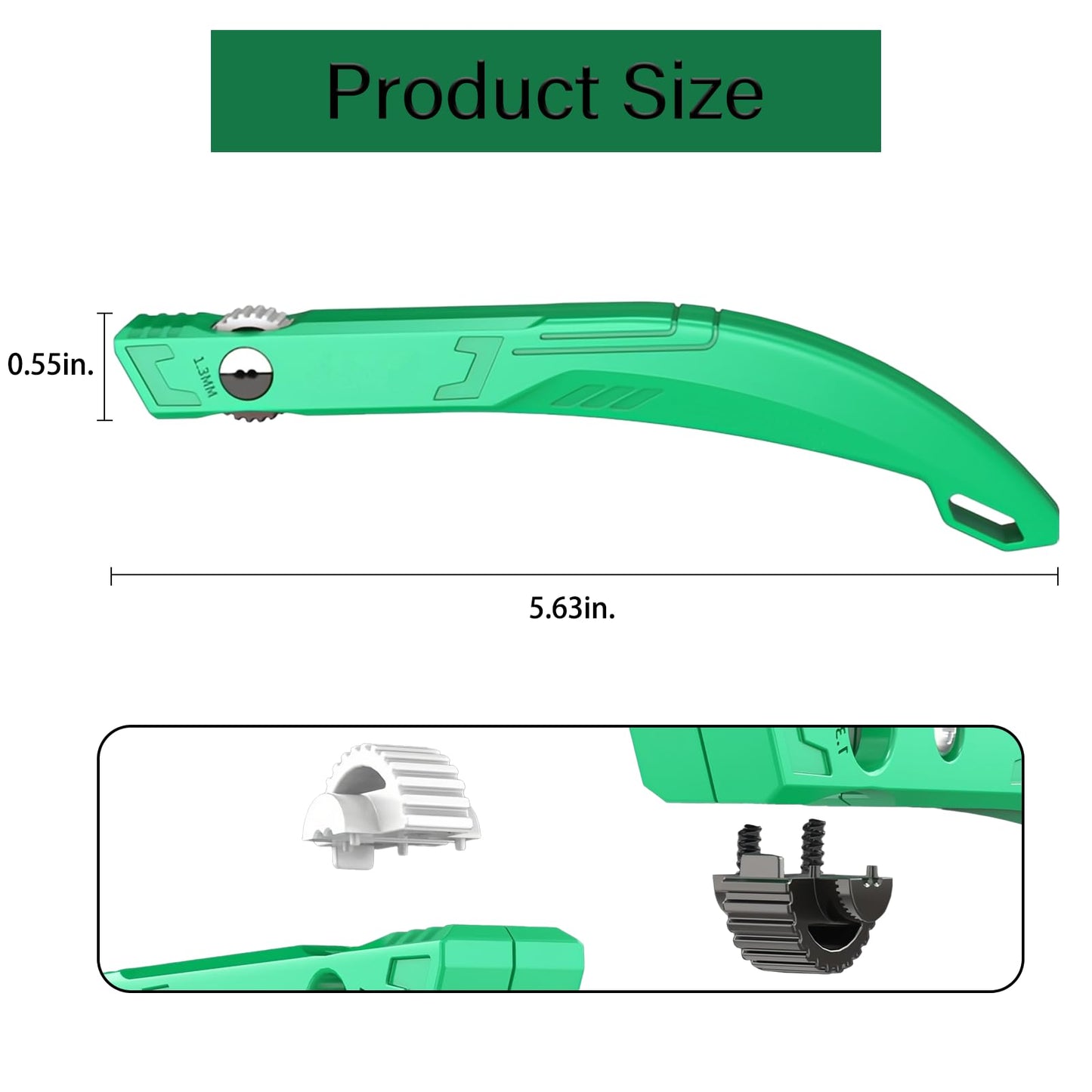Wire Straightener & Untwist Tool for 1.3mm Crystal Network Cables – Efficient Cable Comb and Wires Pair Separator
