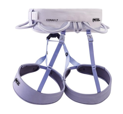 PETZL Corax LT Women's Climbing Harness - Lilac White, X-Small