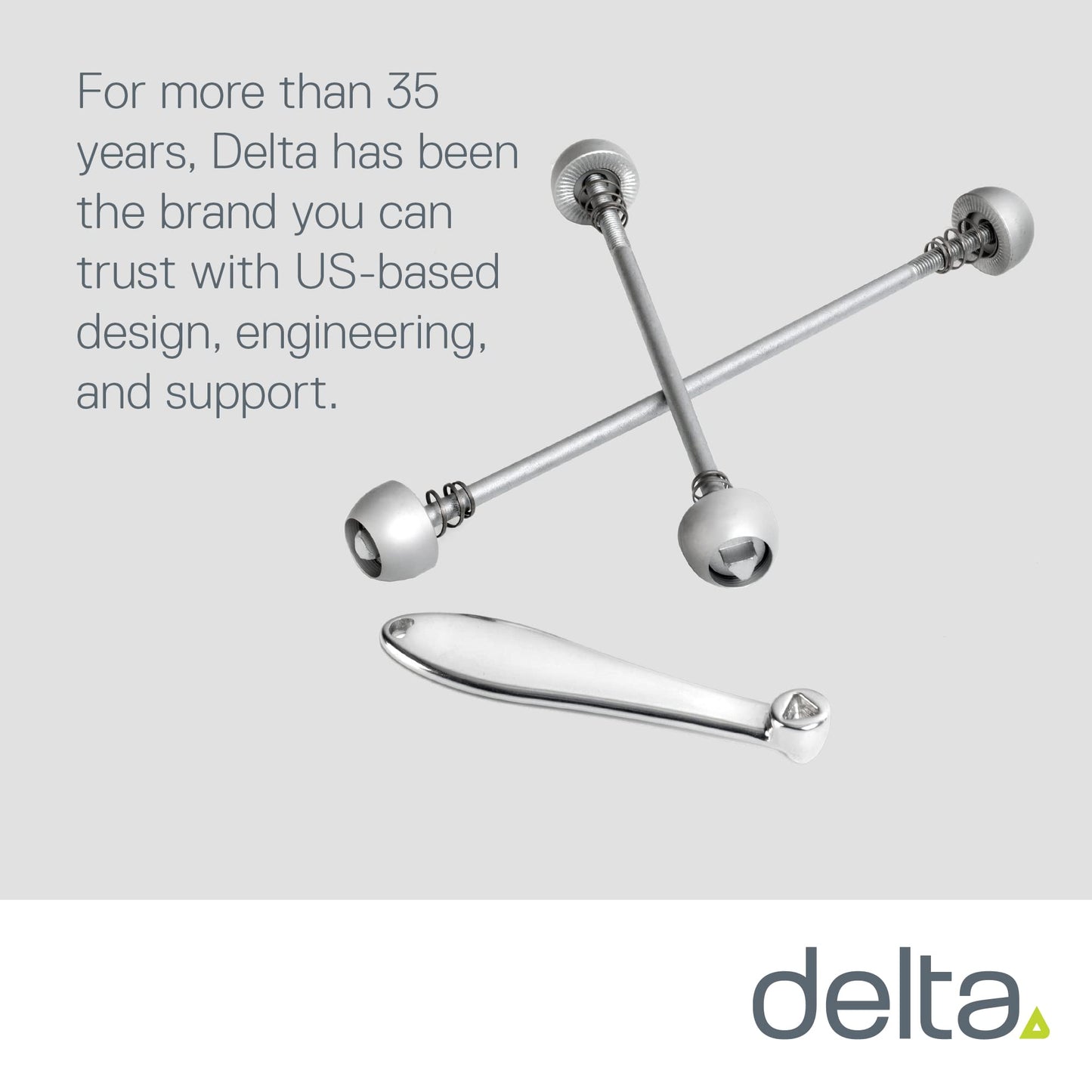 Delta Skewers Hublox Quick Release Bolts - Silver