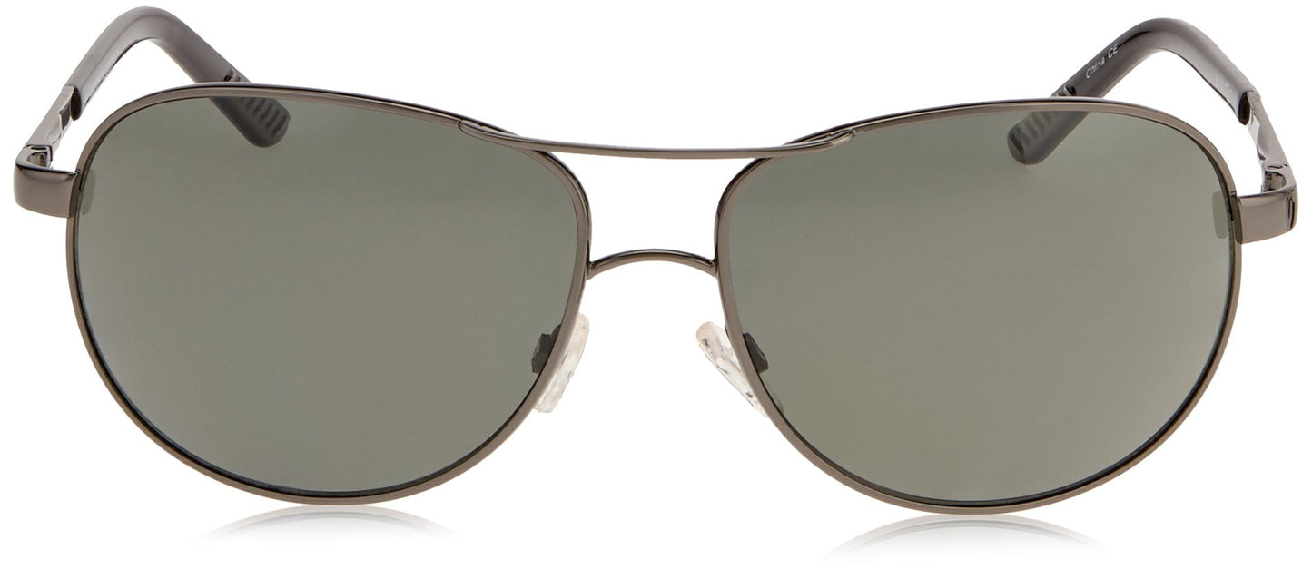 Suncloud Optics Aviator Metal Alloy Frames Polarized Sports Sunglasses/Eyewear - Gunmetal/Gray/One Size Fits All