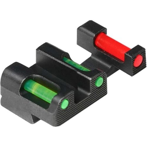 TAG PRECISION TSF TAC Fiber Optic Gun Sights Compatible with Beretta M9A4 & 92Xi | Durable Compact Ultra-Bright Front & Rear Tactical Handgun Sights with Easy-to-Use FiberLok Technology