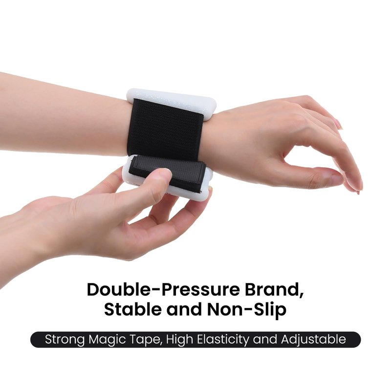 Movido Wrist and Ankle Weights | 1 lb each (2 per set) | Adjustable Workout Weights for Women and Men