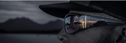 Berkley Ber005 Sunglasses Ber005 Polarized Women's Fishing Sunglasses, Gloss Black/Smoke, Medium/Large