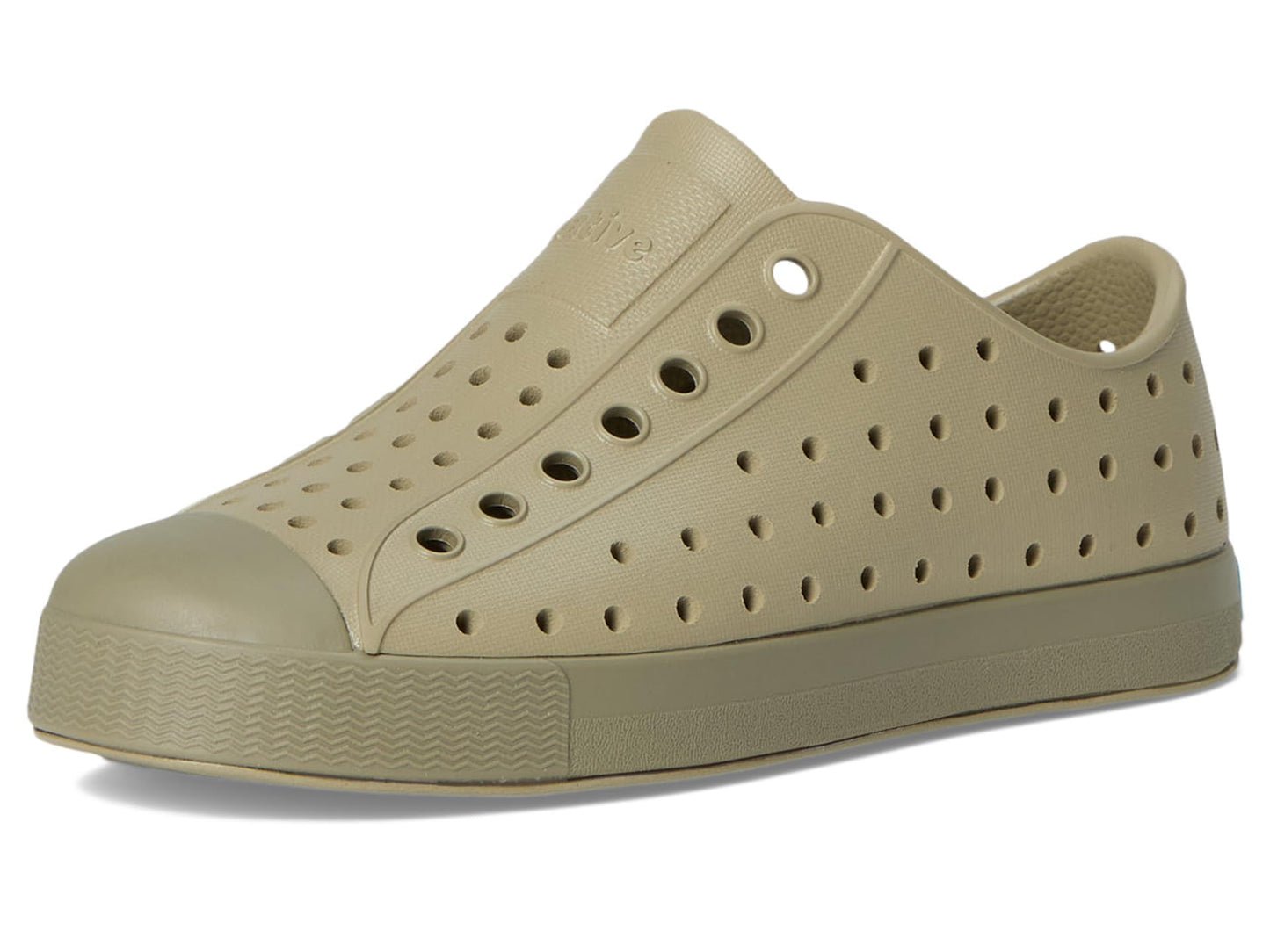 Native Shoes Unisex-Kids Jefferson Sneakers, Elm Green/Vetiver Grey, 5 Big Kid