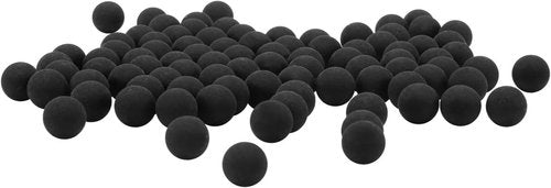 T4E Premium Rubber Ball Ammo for Paintball Guns, Black, .50 Caliber, 250 Count