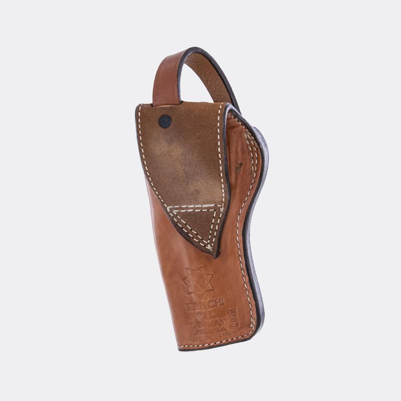 Bianchi 10066: Lawman Holster Tan Rh Lg Sngl Act 7 1/2In