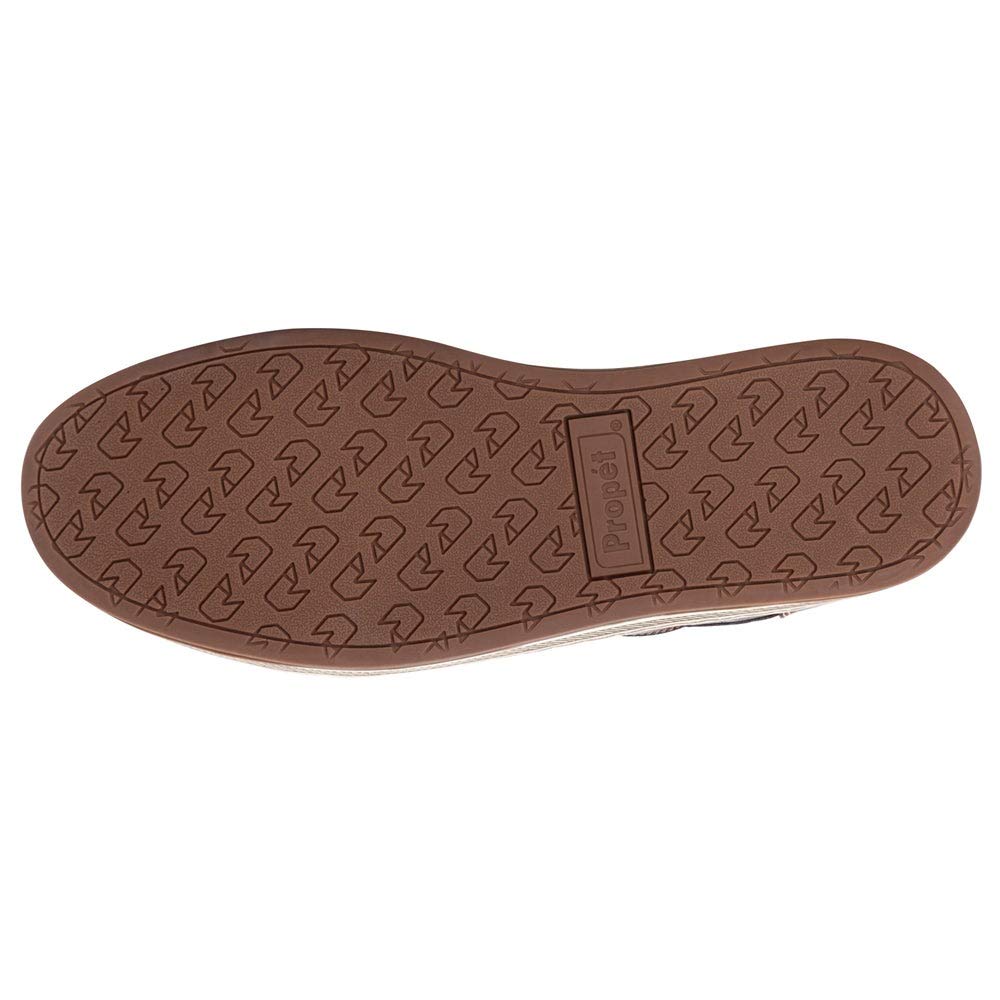 Propét Men's Lucas Hi Skate Shoe, Tan 8 Medium US