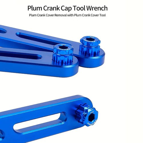 Cyclesavvy 6 in 1 Bike Bottom Bracket Extractor Tool for 12/16-Notch 39/41/44/46/49mm Sram External Cups Lockring and Crank Arm Cap Install Removal Dub External Bearing Cup Removal Install Wrench
