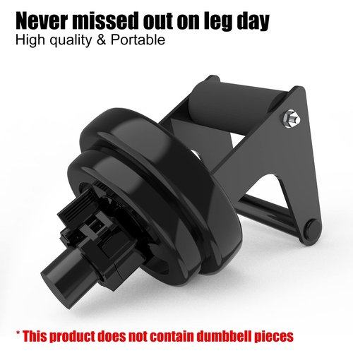 Tib Bar Single Foot Tibialis Trainer Bar Tibialis Trainer Calf Raise Machine,Professional Single Foot Tibialis Anterior Exercise Equipment for Strengthening Calves/Shins and Ankle(Black