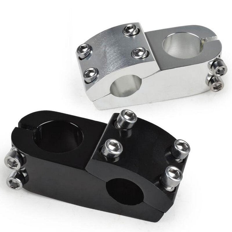 SENQI BMX Bicycle Downhill Stem 22.2 * 28.6 * 50mm Silver