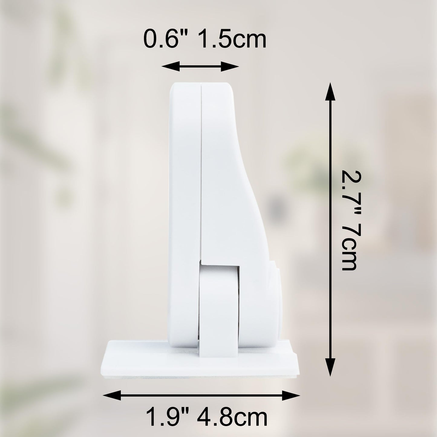 Child Proof Door Lever Lock(6 Pack) - Baby Proofing Door Handle Lock, 3M Adhesive & No DrillingNeed, Minimalist Design, Child Safety Door Handle Locks