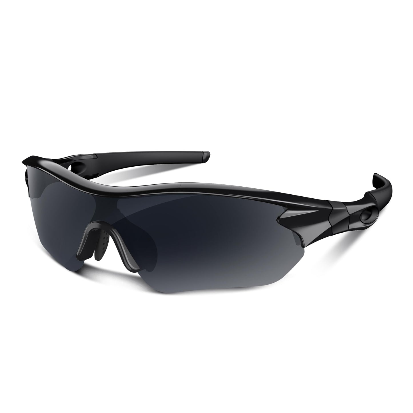 Rosemal Sunglasses Men Polarized Sports UV400 Protection TR90 Frame for Running Cycling Baseball Golf Tennis Hiking Fishing Driving
