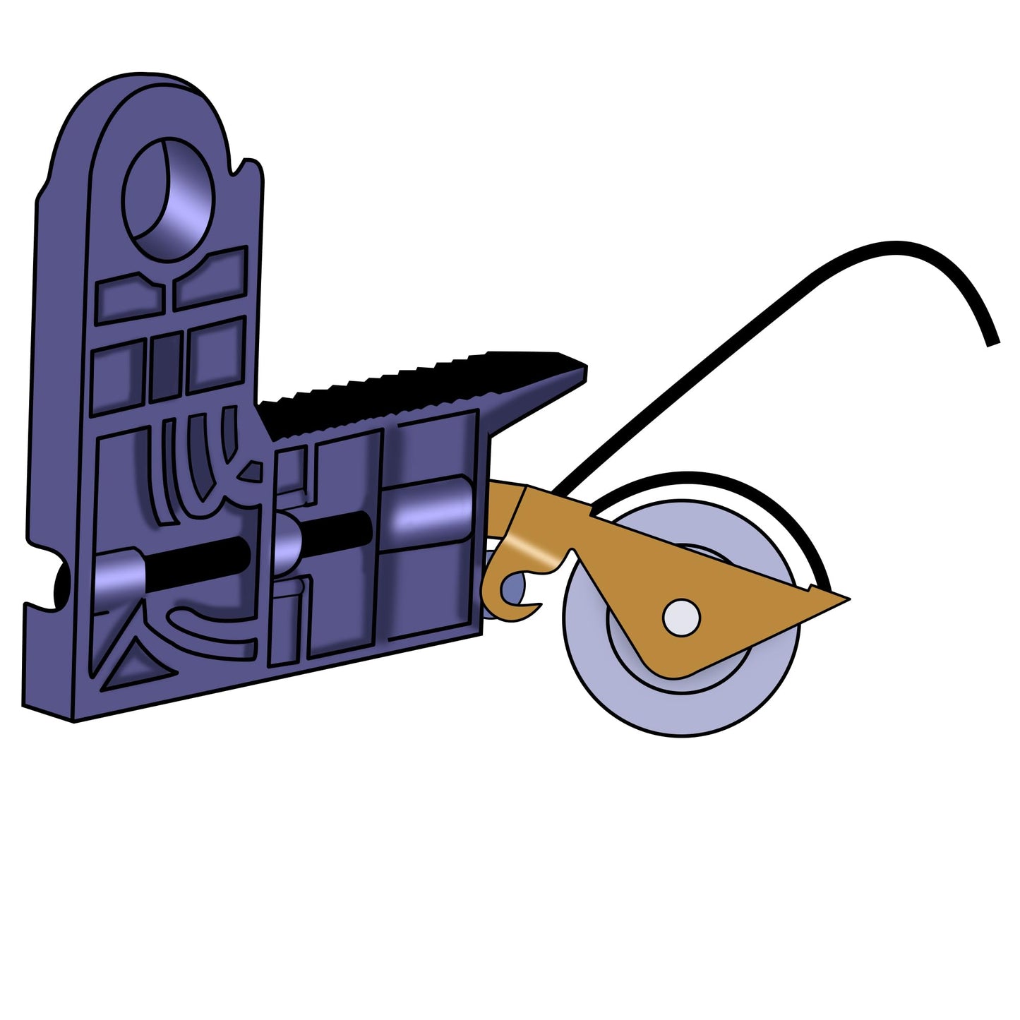 2-Pack Sliding Screen Door Rollers - Compatible with KDEX20 Series KD Screen Doors | Durable 1-1/4" Steel Ball Bearing Tension Wheels for Smooth Glide & Easy Replacement