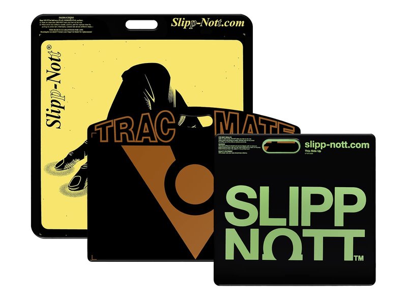Slipp-Nott Traction Set for Ultimate Grip on The Court (Replacement Mat Included) (Small Base with 75 Sheets Replacement Mat)