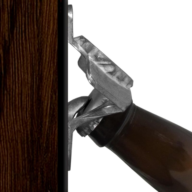 Siskiyou Sports NCAA Wisconsin Badgers Wall Mounted Bottle Opener, 26", Metal