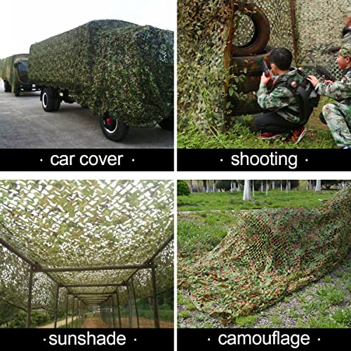 Camouflage Netting Roll - 4.9ft x 3.28ft - Tear-Resistant Sunshade for Hunting & Decoration