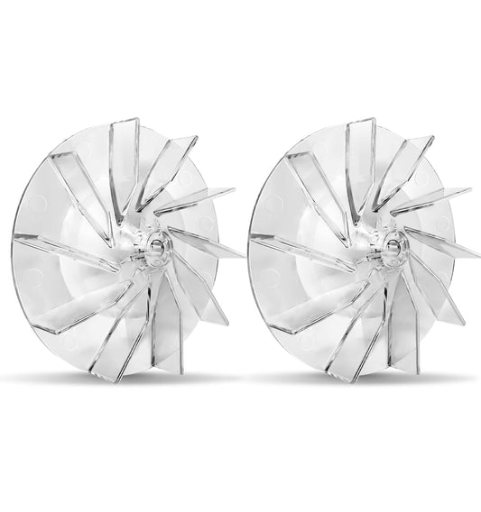 GULUANT 2 Pack Replacement 81092 Upright Vacuum Fan for Sanitaire 5.0 AMP for SC679 SC688 SC689 SC684 S635 Vacuum Models (11/16" High Blade)