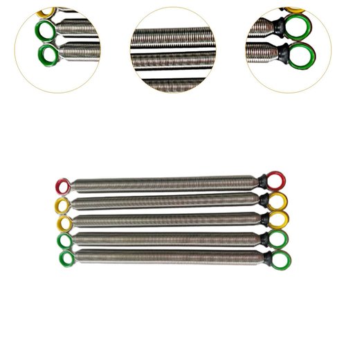 Colaxi 5pcs Pilates Reformer Pilate Equipment Accessories Wire Steel Tension Spring