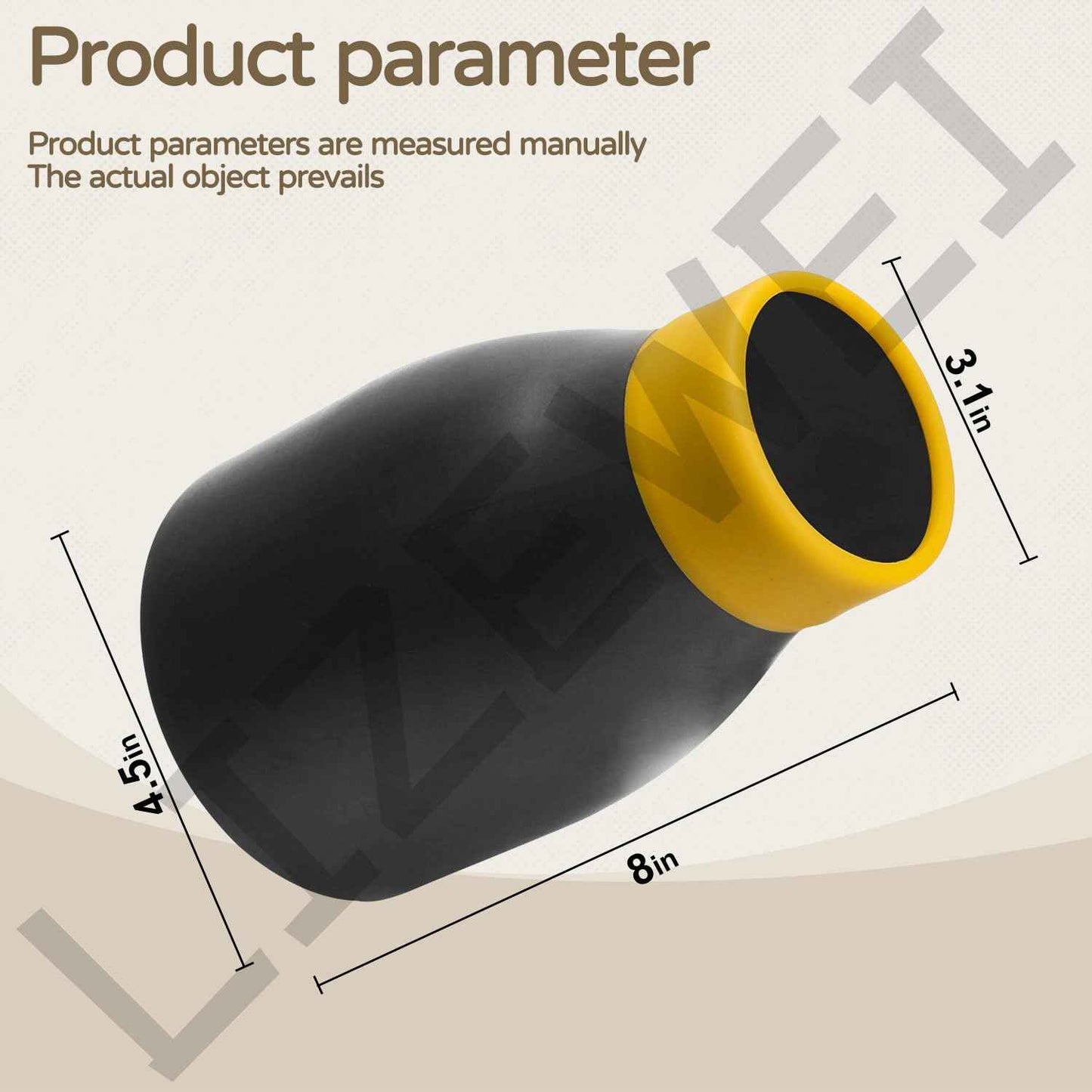 Car Drying Nozzle for DEWALT 20V MAX XR Leaf Blower DCBL722B DCBL722P1, 8" Long (Easy Installation)