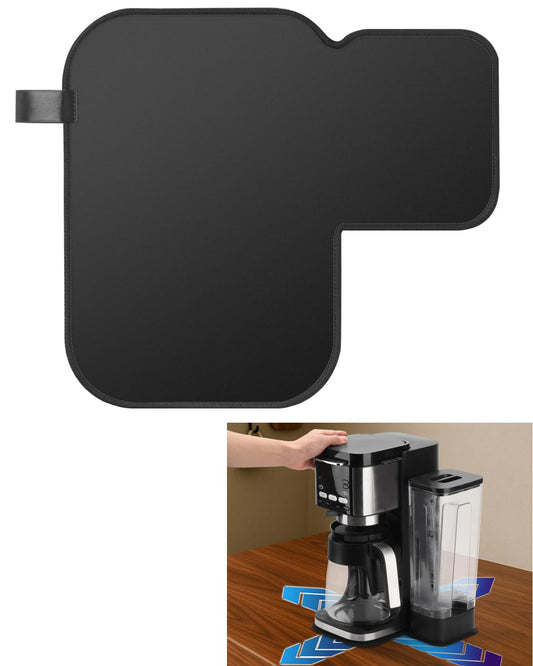 Tiga Sliding Pad for Ninja CFP101 DualBrew Coffee Maker – Anti-Slip Glide Mat with Hanging Strap – Scratch-Free Movement for Countertop, Dual-Sided Design, Perfect Fit Accessory