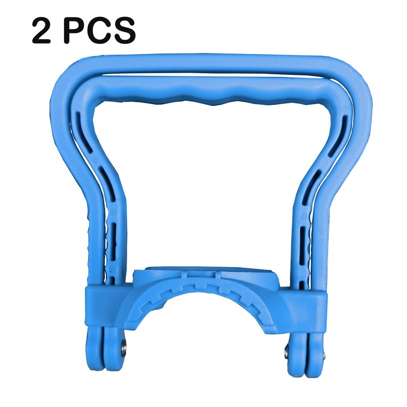 Storbuffs 2 Pack 5 Gallon Water Bottle Holder Purified Drinking Water Jug Caps Carrier Lift Labor Energy Saving Ergonomic Grip Handle Carrier Non-Slip Holder Lifter Heavy Duty Clip no jug