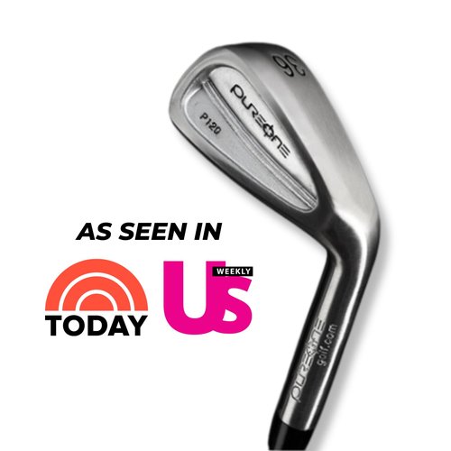 PureOne PureStrike Golf Swing Training Aid Club – Smaller Clubface for Better Ball-Striking & Instant Feedback | Swing Trainer to Improve Accuracy & Consistency