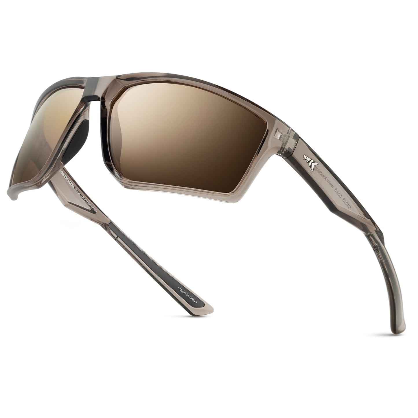 KastKing Osage Polarized Sport Sunglasses for Men and Women, Ideal for Driving Fishing Cycling Running, UV Protection
