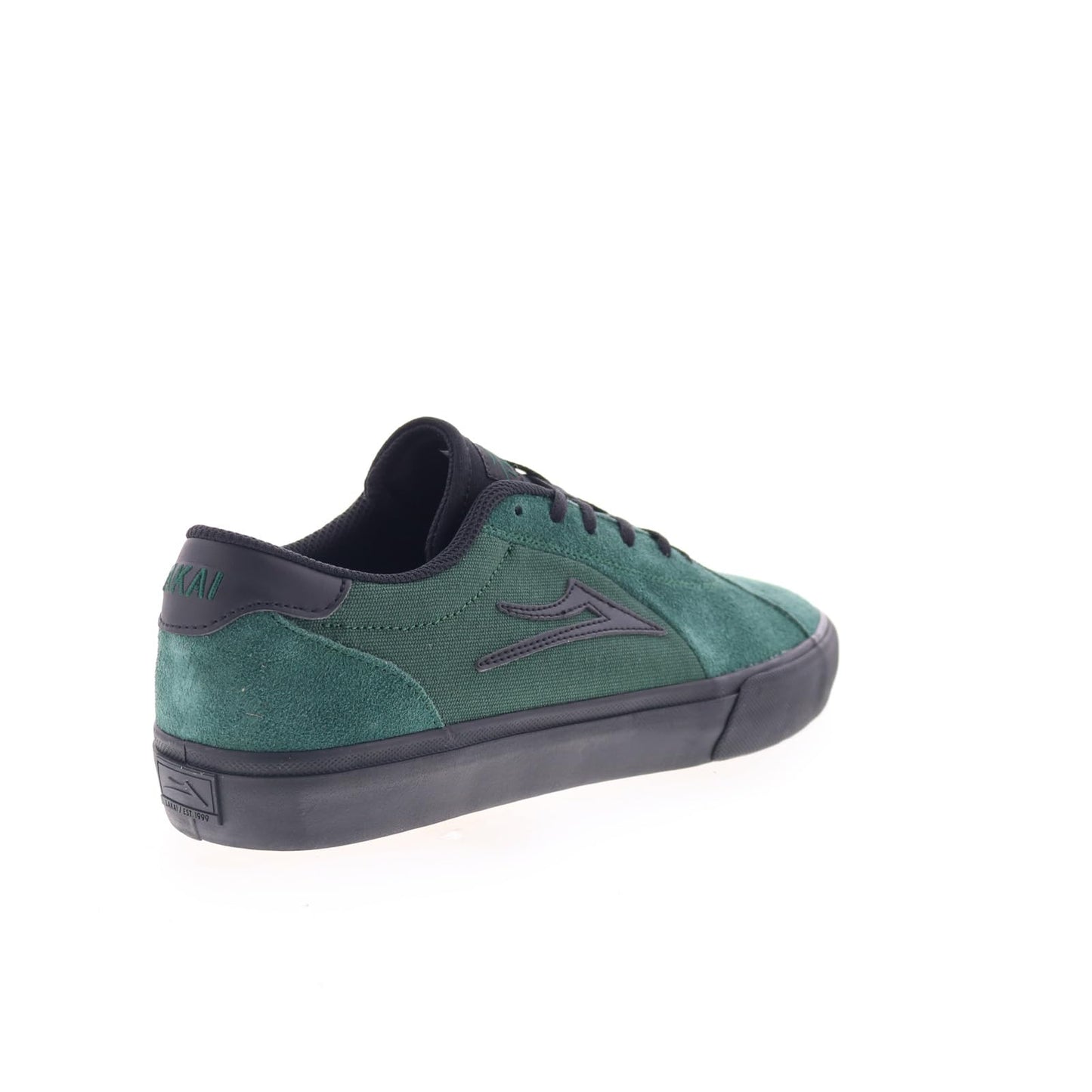 Lakai Flaco II Men's Skate Shoe, Pine/Black Suede, 5.5