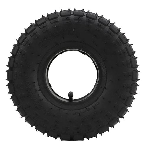 Scooter Tire Set, 4.10 3.50 4 Replacement Tires Electric Scooter Rubber Crush Elastic for Electric Scooter