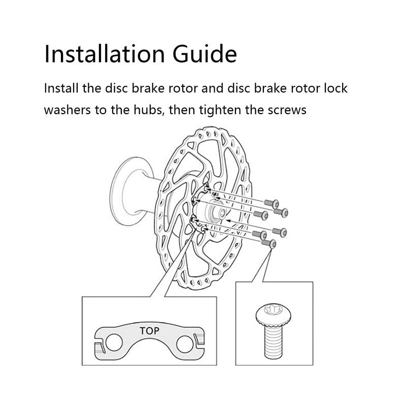 RT66 Disc Brake Rotor Compatible with Shimano Mountain Bike Rotor 6 Bolt (160MM)