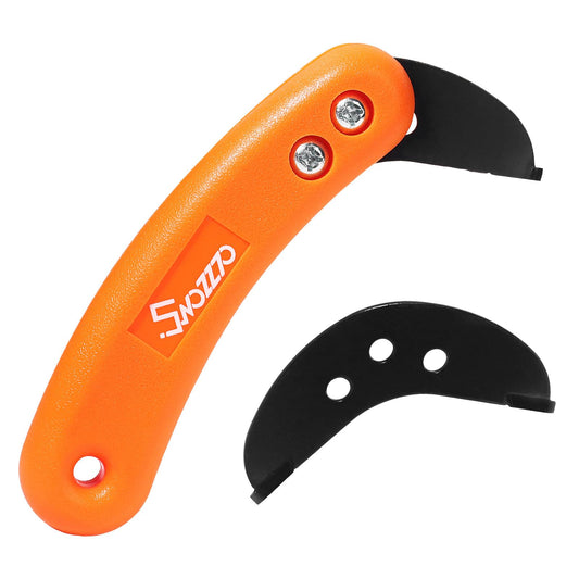 Swozzto Carbide Scoring Cutter Knife & 1PCS Replacement Blade,for Fiberboard Laminate Vinyl Flooring Cutting,& Linoleum,Plexiglass,Acrylic,Plastic,Styrene and Soft Tile Sheets Scoring Cutting