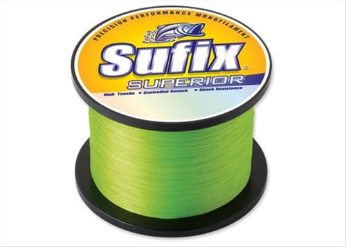 Sufix Superior 1/4-Pound Spool Size Fishing Line (Yellow, 40-Pound)