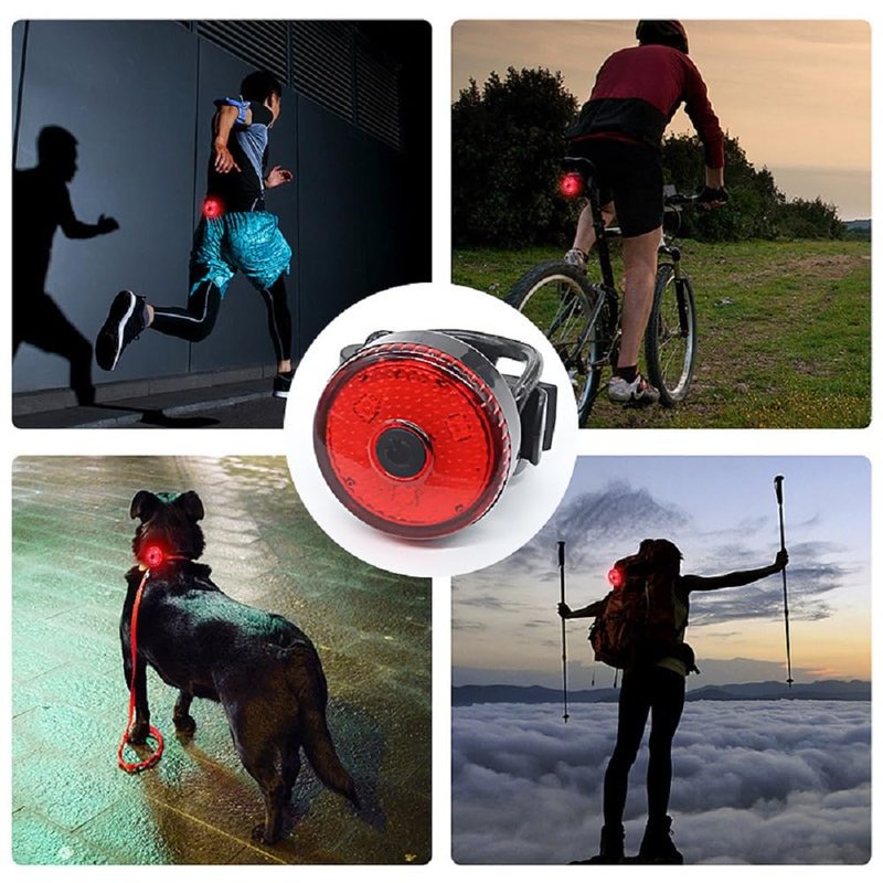 Night Eyes Bike Lights 2 Pack, USB C Rechargeable Bicycle Headlight and Taillight Set, IPX6 Waterproof LED Front Rear Light, Easy Tool-Free Installation for Cycling Night Riding Safety