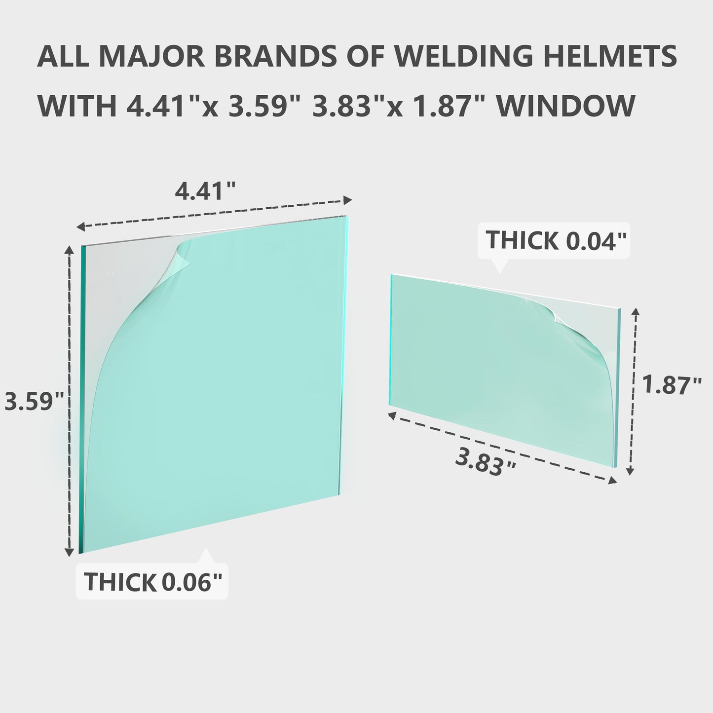 KH778 Clear Cover Lens Inside Outside Kit (20PCS)
