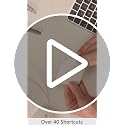 Windows Shortcut Sticker for Word & Excel - Keyboard Reference - Rainbow