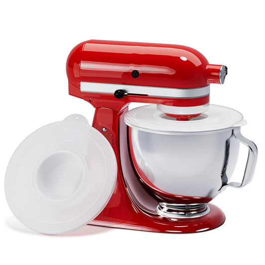 Food-Grade Mixer Bowl Cover for KitchenAid 4.5-5 Quart Tilt-Head Stand Mixers, Mixer Splatter Guard Lid to Prevent Spilling of Ingredients, as Kitchenaid Mixer Attachments