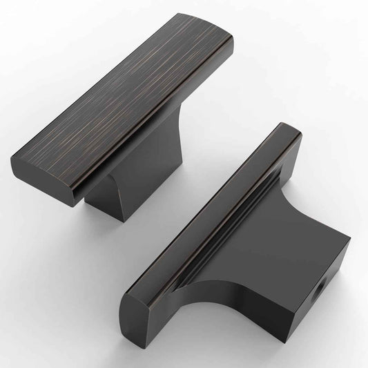 30 Pack Matte Black Kitchen Cabinet Knobs - Stylish Zinc Drawer Hardware for Dresser