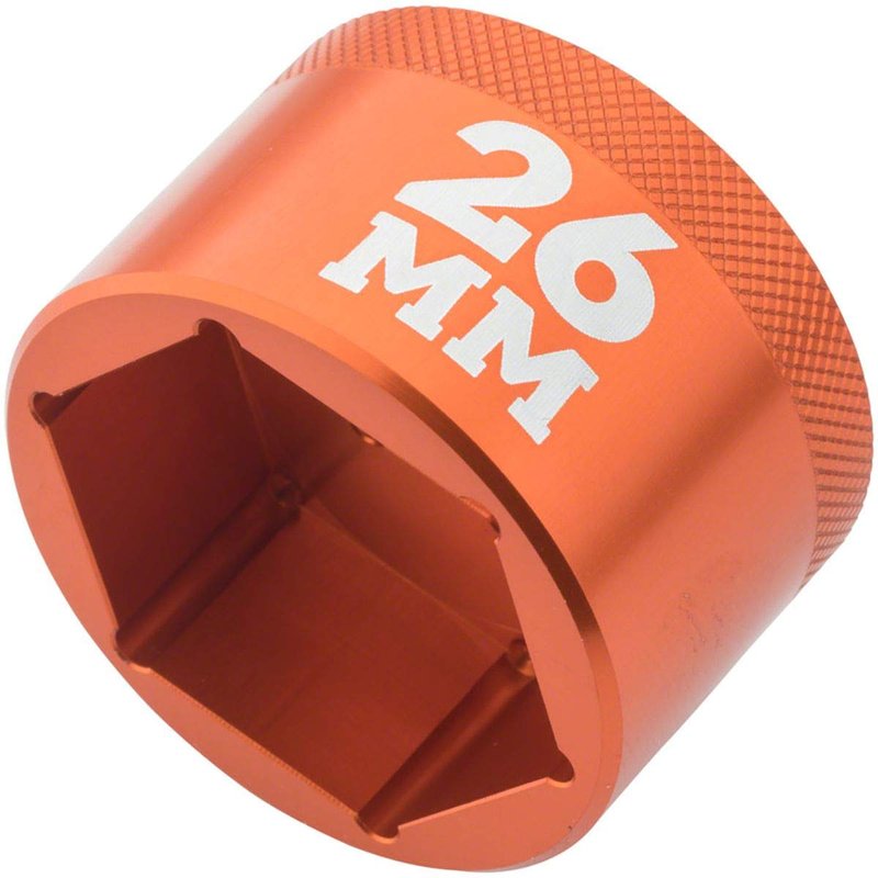 Fox Racing Shox Fork Topcap Socket Orange, 26Mm, 3/8 Drive