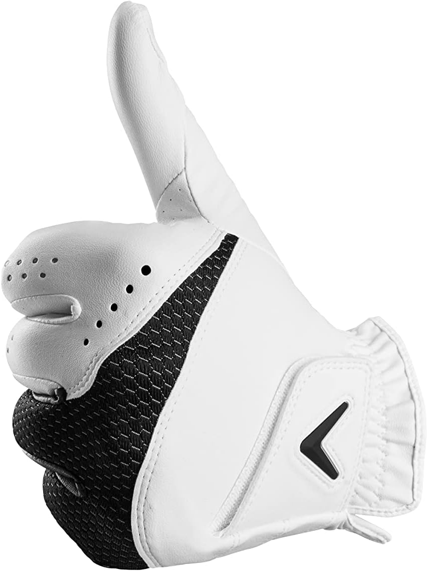 Callaway Golf Weather Spann Glove - Premium Grip & Comfort for All-Weather Play | Size Options Available