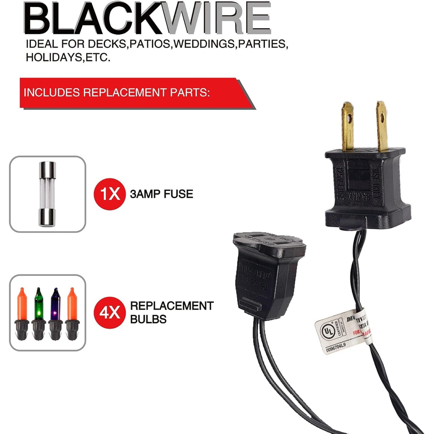 Dazzle Bright Purple Orange and Green Halloween Lights, 20FT 100 Count Mini String Lights, Waterproof Halloween Decorations for Outdoor Indoor Patio Home Party Garden Yard Decor