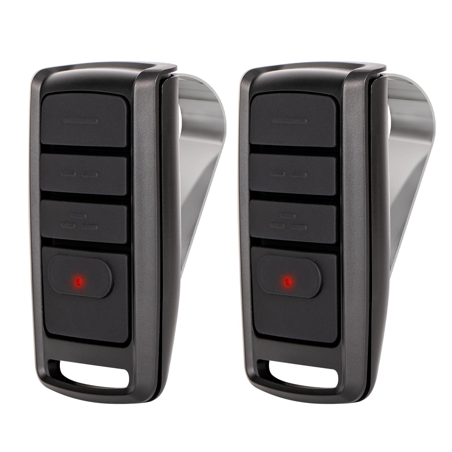 O3T-BX O3T-A 315/390MHZ Dual Frequency Auto-Seek Overhead Door Garage Opener Remote, for Overhead Door CodeDodger/Genie Intellicode, 3 Buttons Remote Replace for Overhead Door Remote (2 Pack)