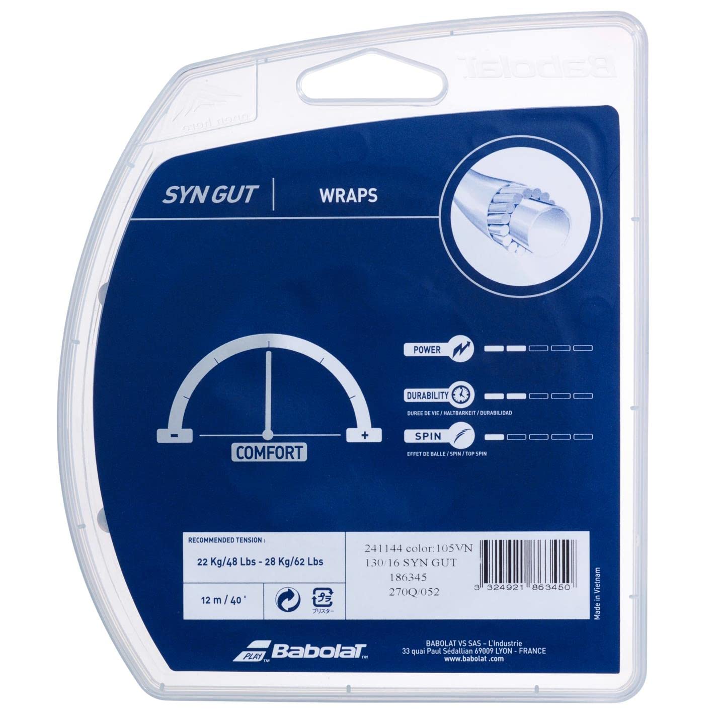 Babolat Syn Gut Tennis String