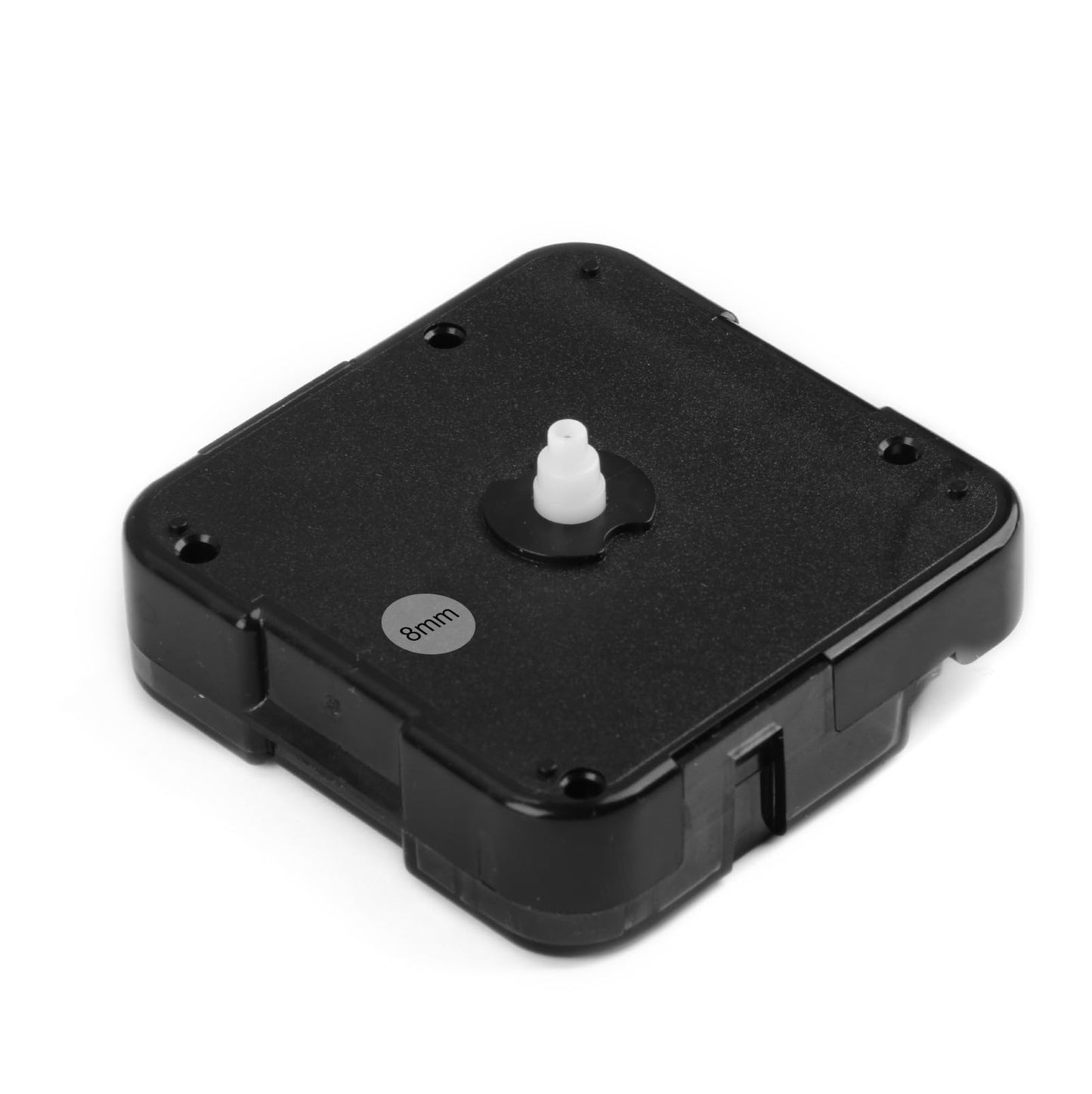 Quartz Clock 12888 Movement Replacement Set, Battery Operated Axis Shaft High Torque Clock Parts Suitable with Thread and Seconds Hand Motor Repair Parts and DIY (Shaft 8mm - No Thread)