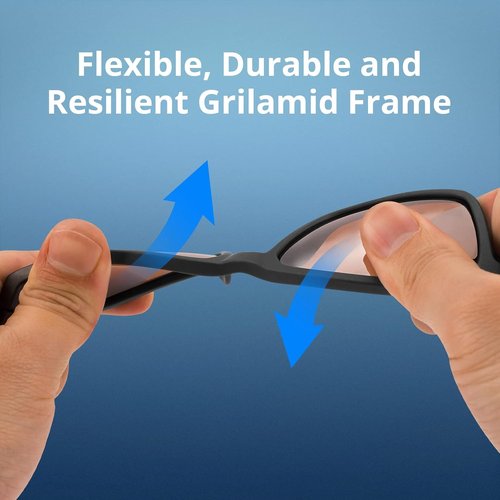 KastKing FlatRock Polarized Sport Sunglasses - UV Protection for Men & Women | Ideal for Driving, Fishing, Cycling, Running